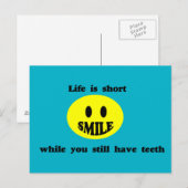 寿命が短い ポストカード (正面/裏面)