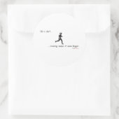 寿命が短い – ランニング ラウンドシール (バッグ)