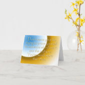 寿命が短い(心強いノートカード) カード (黄色い花)