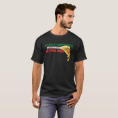寿命が短くて不食べ良なピ食べザピイタリアンー Tシャツ (正面フル)