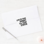 寿命が短くて堪らない スクエアシール (封筒)