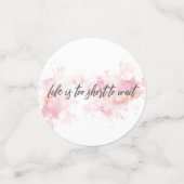 寿命が短くて待ち切れない コンフェッティ (スモール正面)