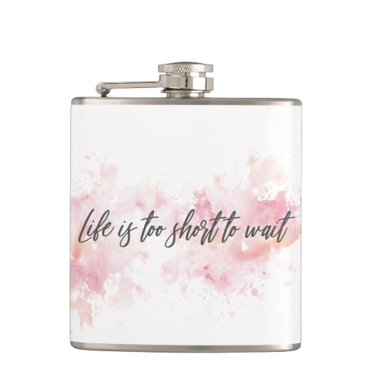 寿命が短くて待ち切れない フラスク (正面)