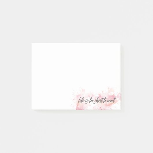 寿命が短くて待ち切れない ポストイット (正面)