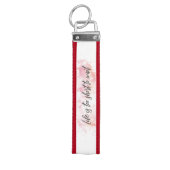 寿命が短くて待ち切れない リストバンドキーホルダー (鍵トップ)