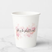 寿命が短くて待ち切れない 紙コップ (正面)