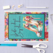 寿命が短く、靴買デカップページ紙 薄葉紙 (クラフト)