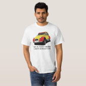 寿命が短すぎてドイツ車を運転できない – 2CV x 23 Tシャツ (正面フル)