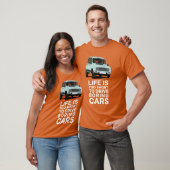 寿命が短すぎてドライブ退屈 – 4L Tシャツ (ユニセックス)