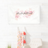 寿命が短すぎてバナーを待てないやる気を起こさせる- 横断幕 (インサイチュ)