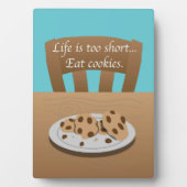 寿命が短すぎる、食べCookie フォトプラーク (正面)