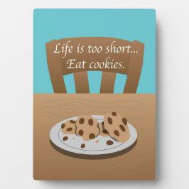 寿命が短すぎる、食べCookie フォトプラーク