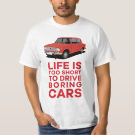 寿命が短すぎる – VAZ-2101 Lada 1200、16色 Tシャツ