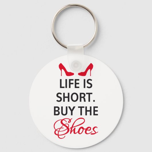 寿命が短買い キーホルダー (正面)