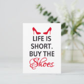 寿命が短買い ポストカード (スタンド正面)