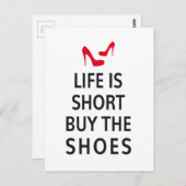 寿命が短買い ポストカード (正面/裏面)