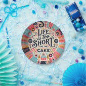 寿命が短食べ過ぎる ペーパープレート (パーティー)