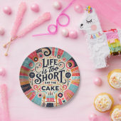 寿命が短食べ過ぎる ペーパープレート (パーティー)