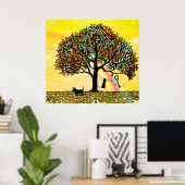 寿命の木の更新 ポスター (ホームオフィス)