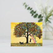 寿命の木の更新 ポストカード (スタンド正面)