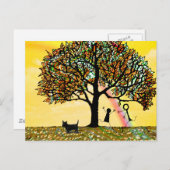 寿命の木の更新 ポストカード (正面/裏面)