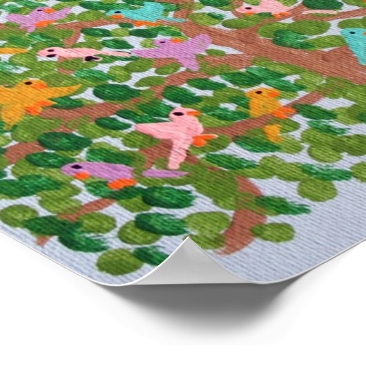 寿命の木–14x11 ポスター (角)