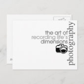 寿命の次元の記録 ポストカード (正面/裏面)