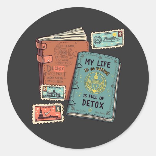 寿命の終了 ラウンドシール (正面)