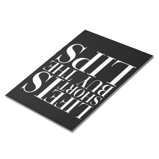 寿命は唇買のナース注射の短い ノートパッド (アングル)