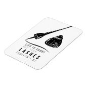 寿命は短いが睫毛は短くあるべきではない マグネット (左側)