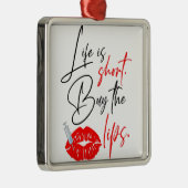 寿命は短い買唇のMedスパナース メタルオーナメント (右)