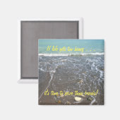 寿命もしが重すぎる感動的マグネット(2b) マグネット (正面/裏面)