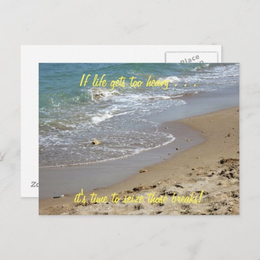 寿命もしが重感動的過ぎるポストカード(2c) ポストカード (正面/裏面)