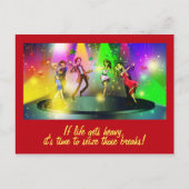 寿命もしは重感動的いポストカード(1) ポストカード (正面)