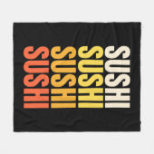 寿文字デザイン司 フリースブランケット (正面(横))