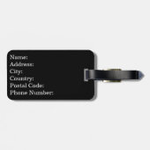 寿文字デザイン司 ラゲッジタグ (裏面横)