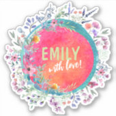 封パーソナライズされた印シール シール (正面)