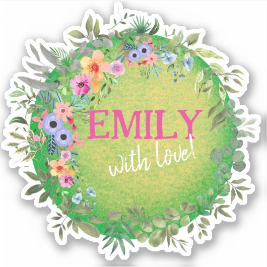 封パーソナライズされた印シール シール (正面)