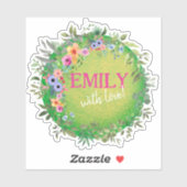 封パーソナライズされた印シール シール (シート)