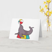 封印を実行するサーカス カード (黄色い花)