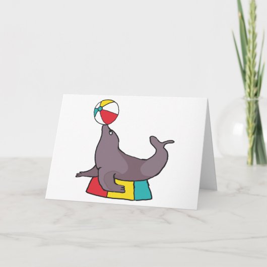 封印を実行するサーカス カード (正面)