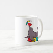 封印を実行するサーカス コーヒーマグカップ (正面右)
