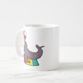 封印を実行するサーカス コーヒーマグカップ (正面左)