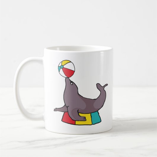 封印を実行するサーカス コーヒーマグカップ (左)
