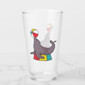 封印を実行するサーカス タンブラーグラス (裏面)