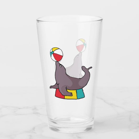 封印を実行するサーカス タンブラーグラス (正面)