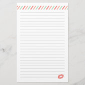 封印キスバレンタインデー紙 便箋 (正面)