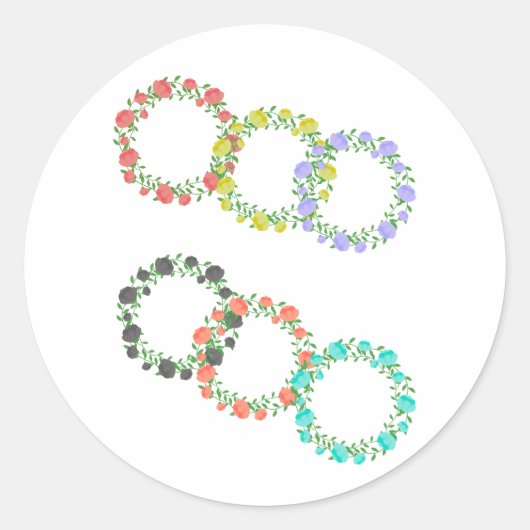 封印シール ラウンドシール (正面)