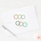 封印シール ラウンドシール (封筒)