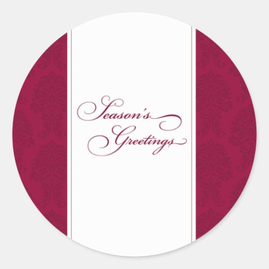 封印シール ラウンドシール (正面)